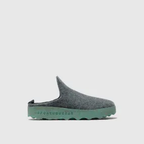 Asportuguesas COME Slip-On Sneaker Mule | Grey Blue