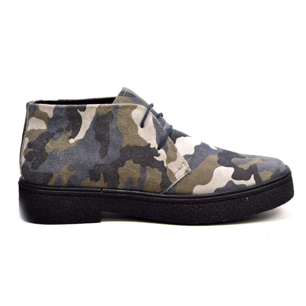 British Walkers Playboy Classic Men's Camo Suede