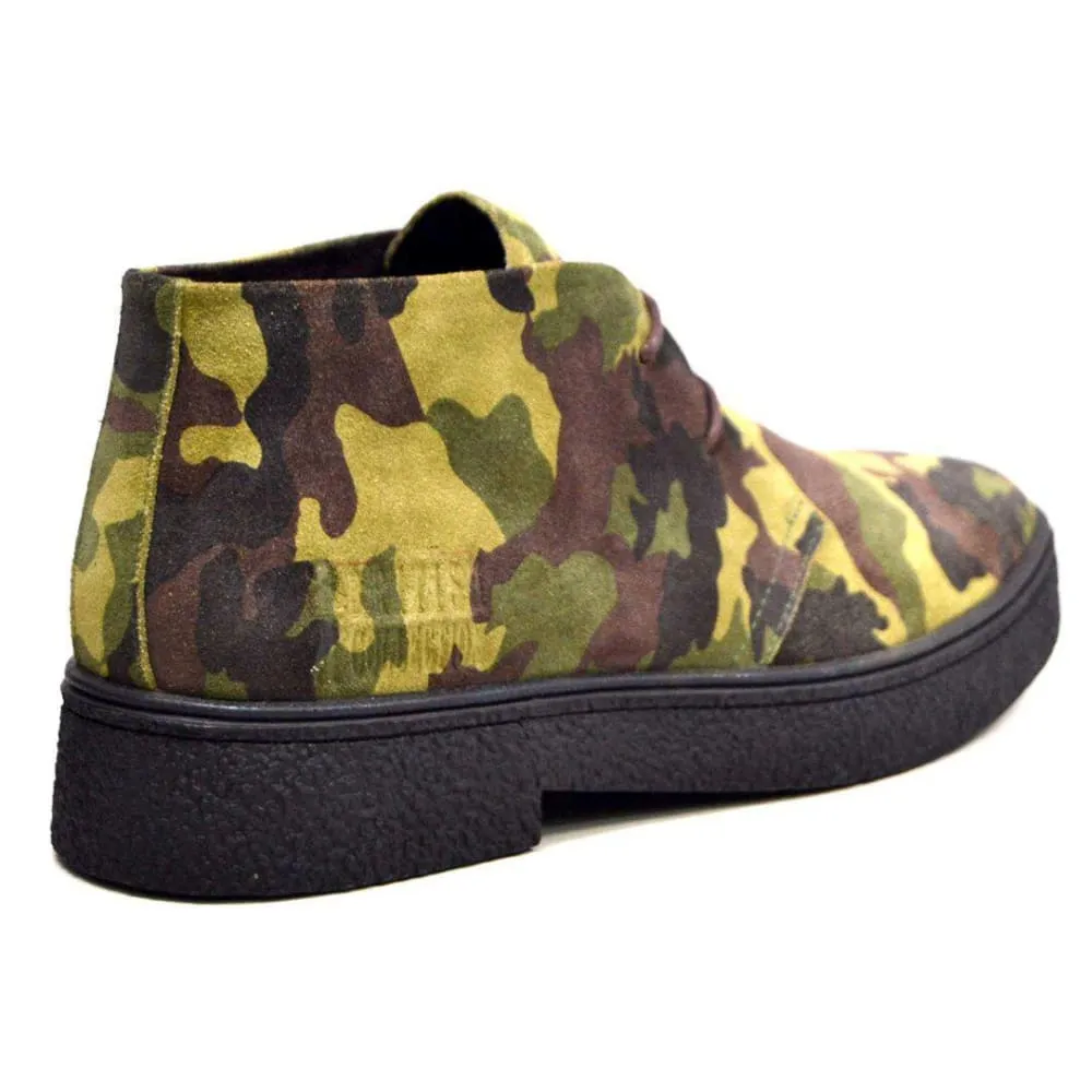 British Walkers Playboy Classic Men's Camo Suede