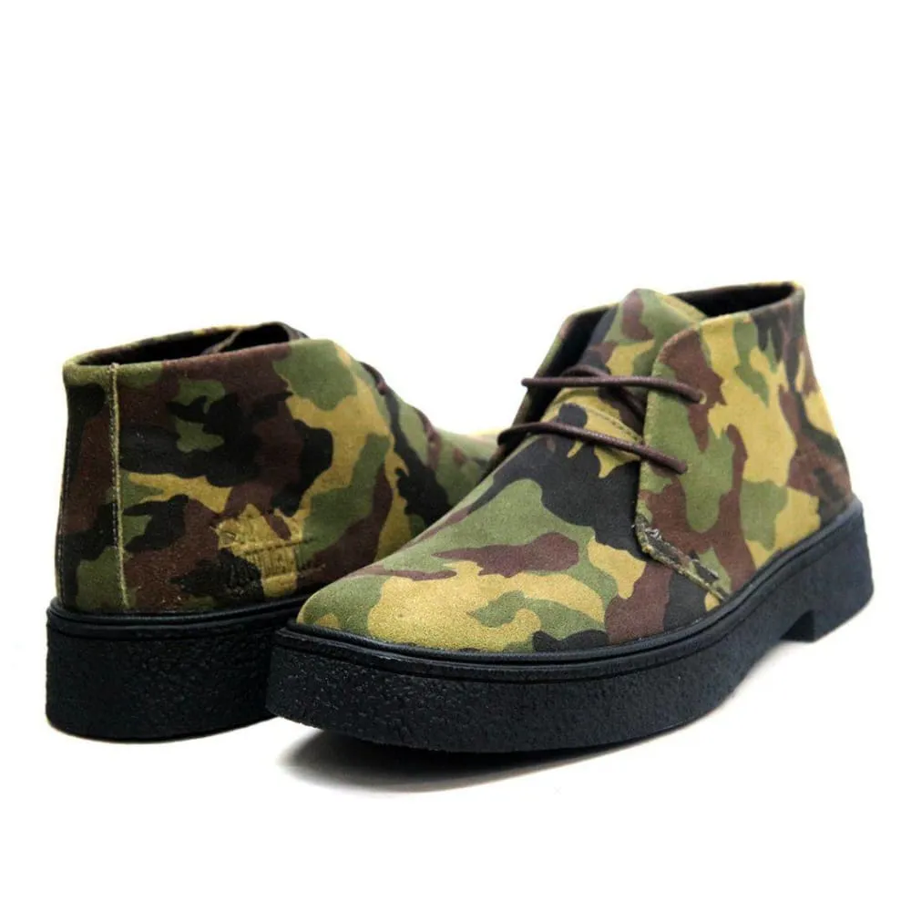 British Walkers Playboy Classic Men's Camo Suede