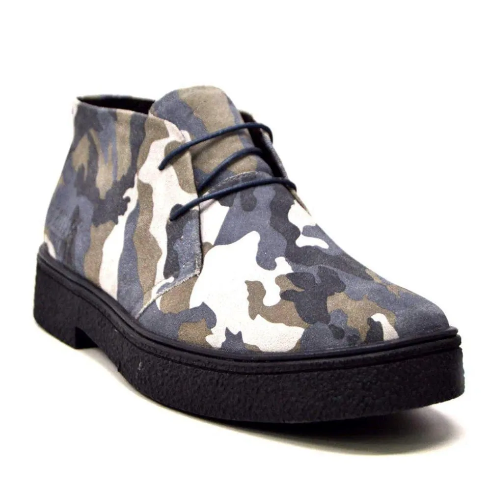 British Walkers Playboy Classic Men's Camo Suede