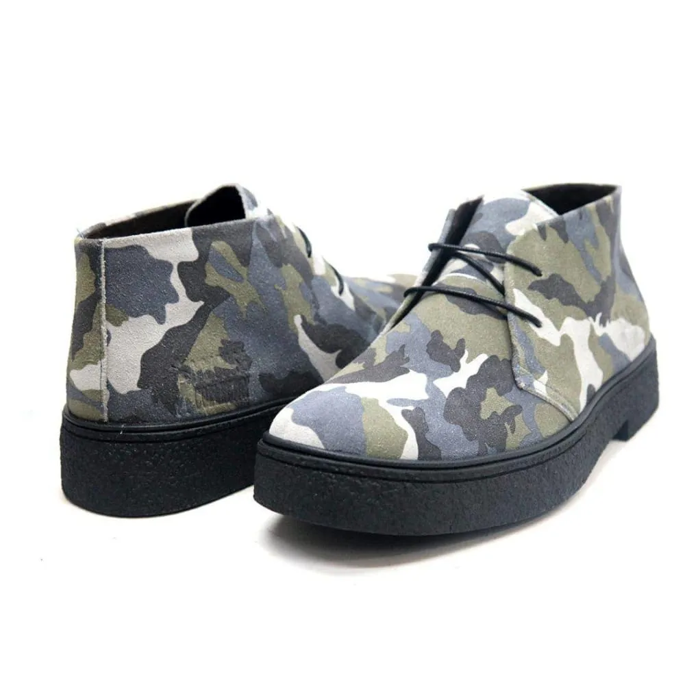 British Walkers Playboy Classic Men's Camo Suede