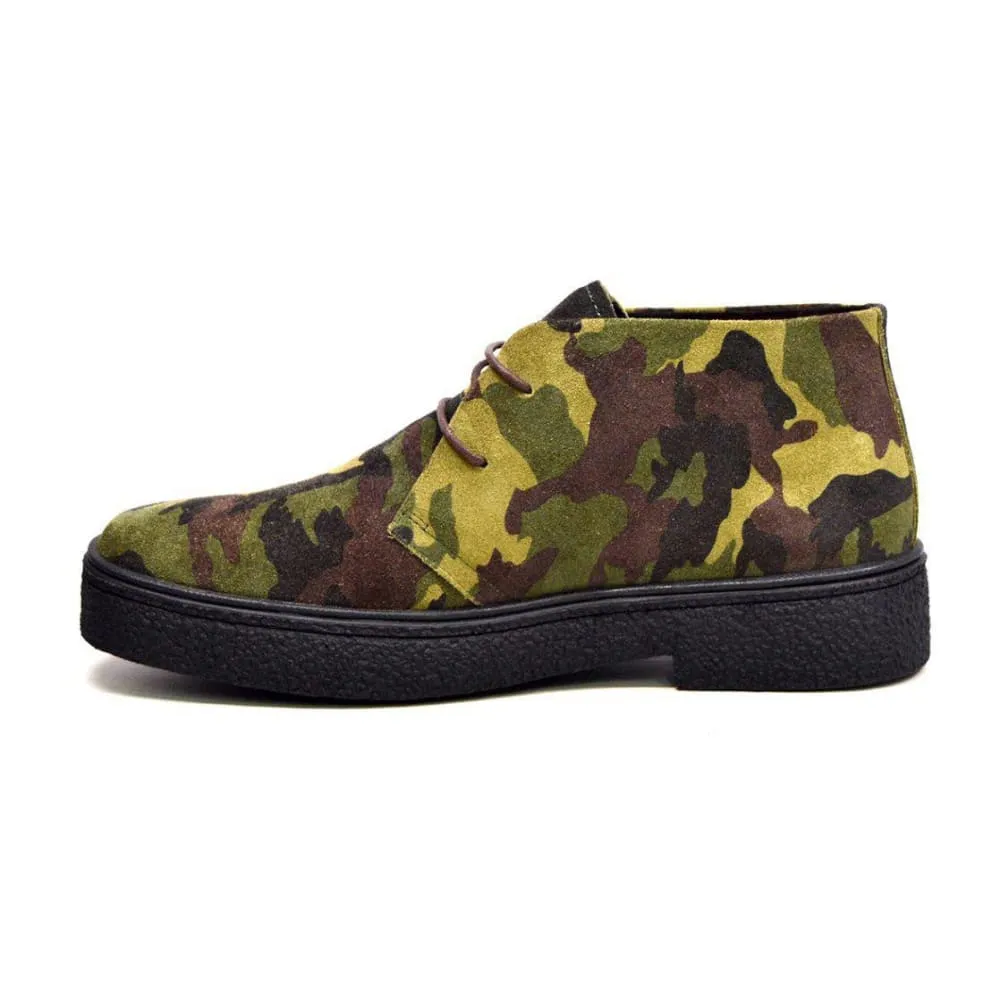 British Walkers Playboy Classic Men's Camo Suede