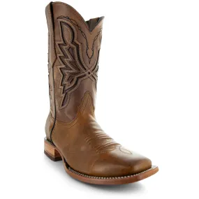 Broad Square Toe Cowboy Boots | Men's Broad Toe Boots (H50028)