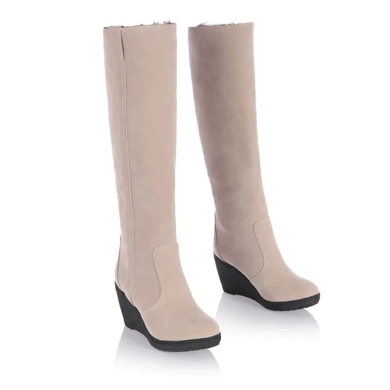 Chic and Stylish Knee High Platform Boots