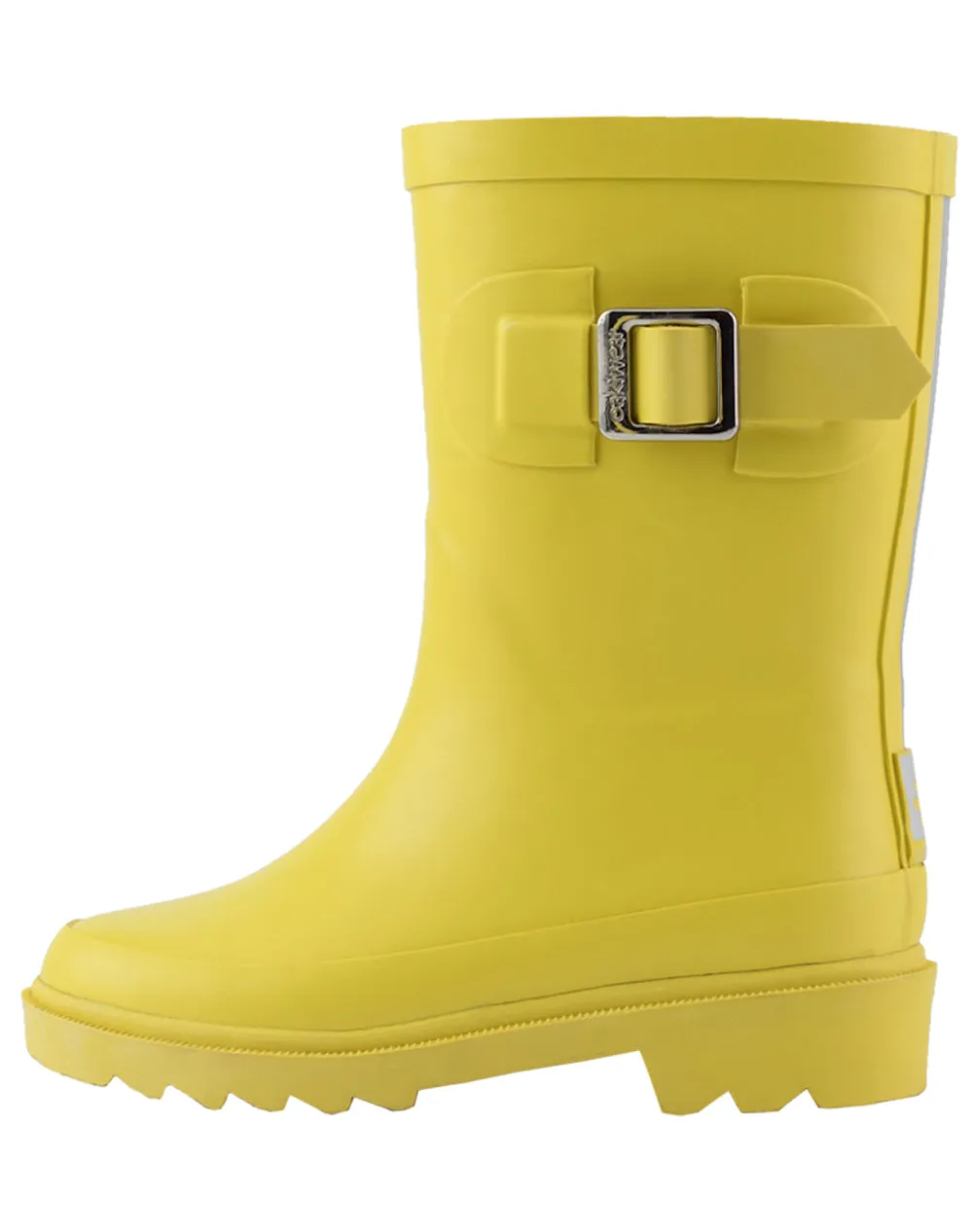 Classic Yellow Buckle Boots