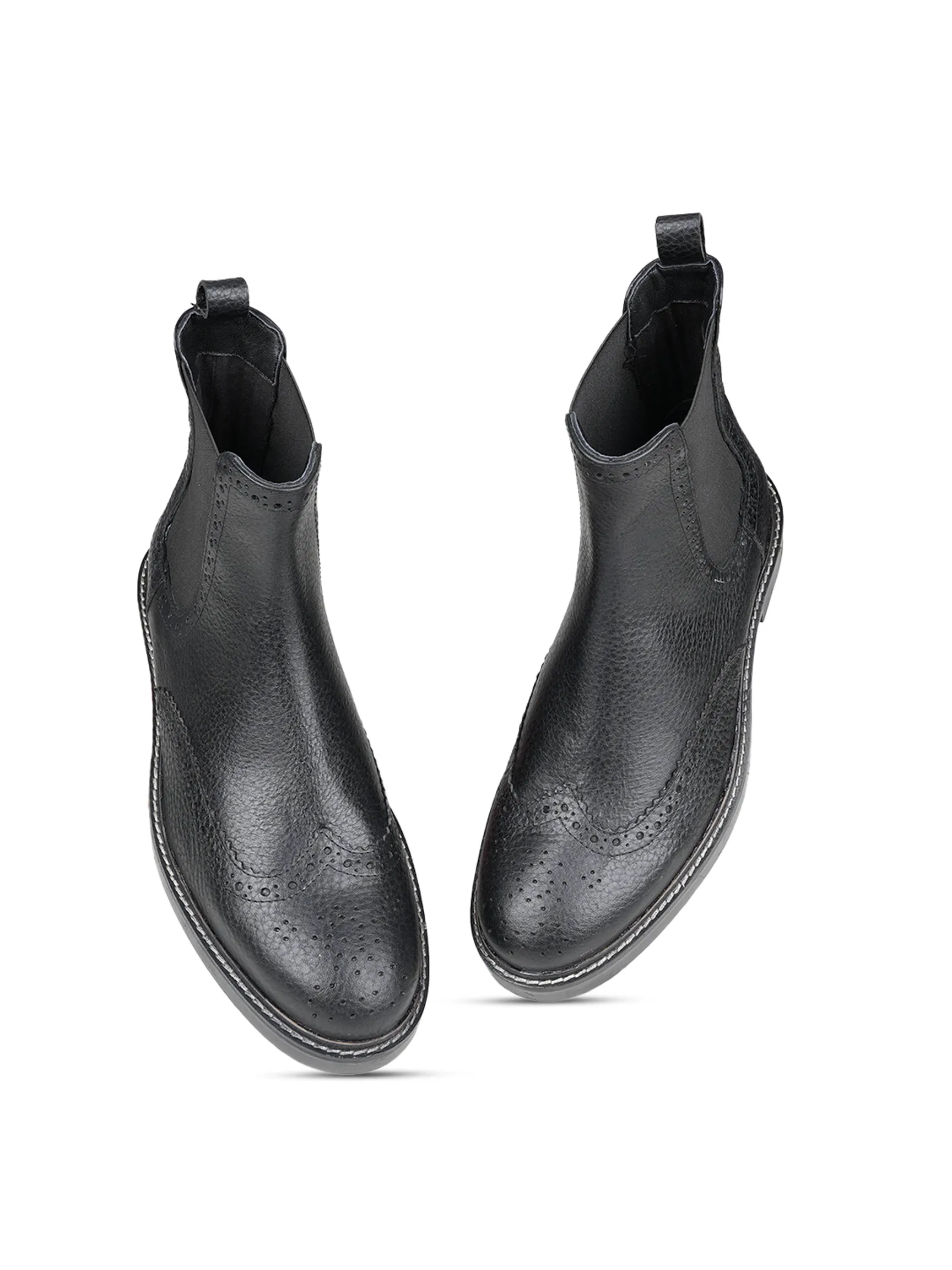 Ezok Men’s Leather Chelsea Boots - Classic & Stylish