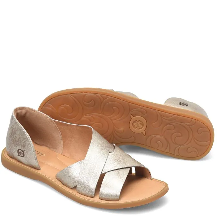 Ithica Sandal- LT Gold