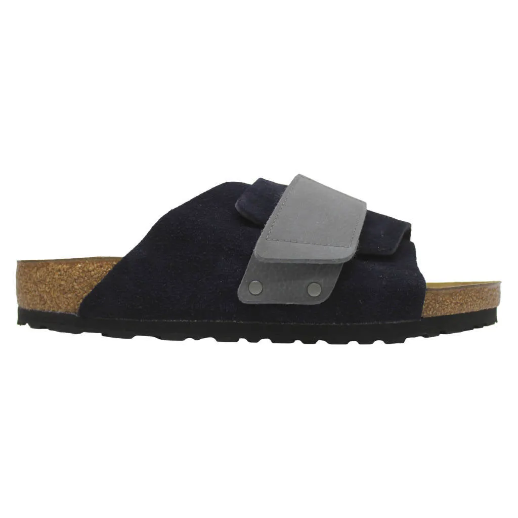 Kyoto Nubuck Leather Unisex Slide Sandals