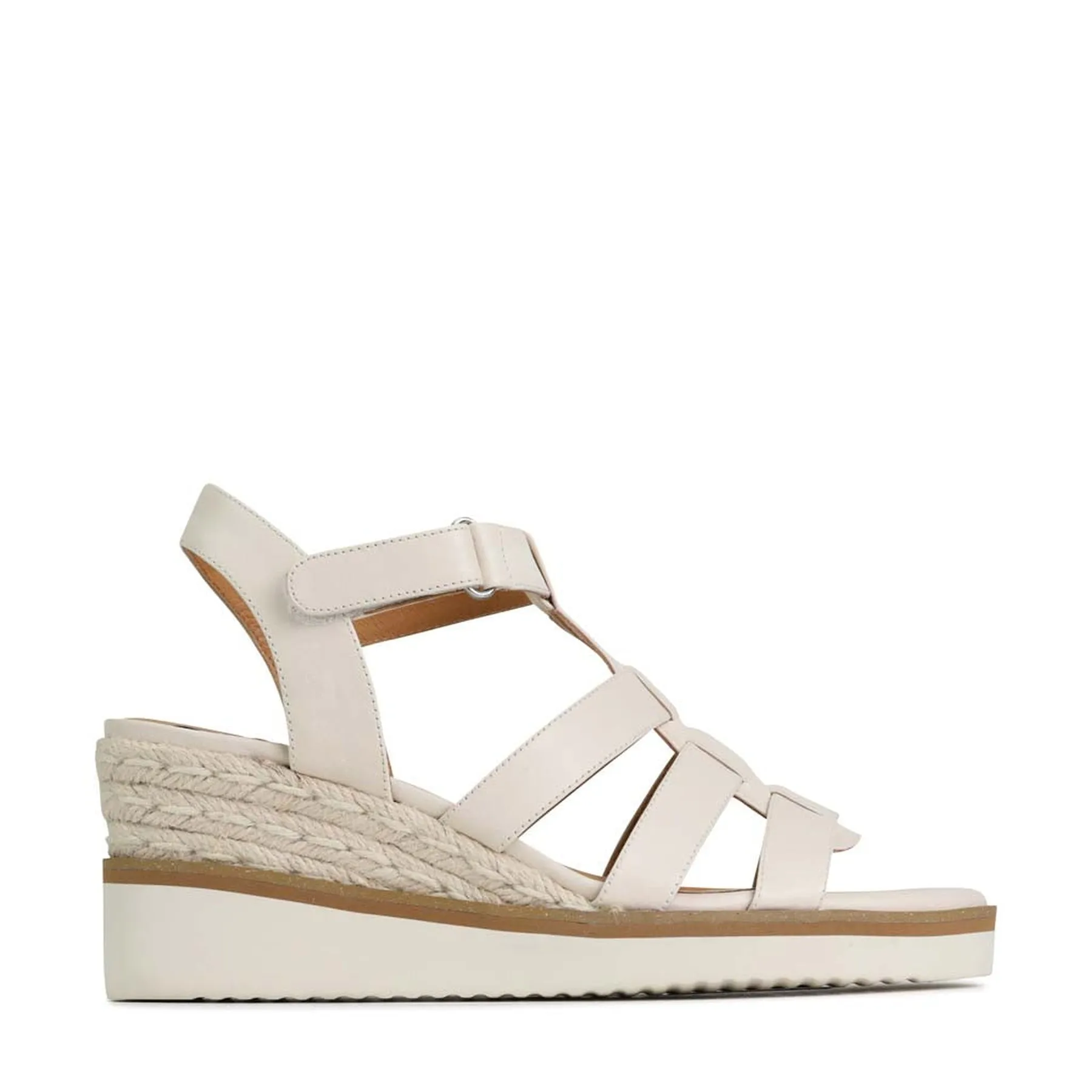 LANA LEATHER ESPADRILLES SANDALS