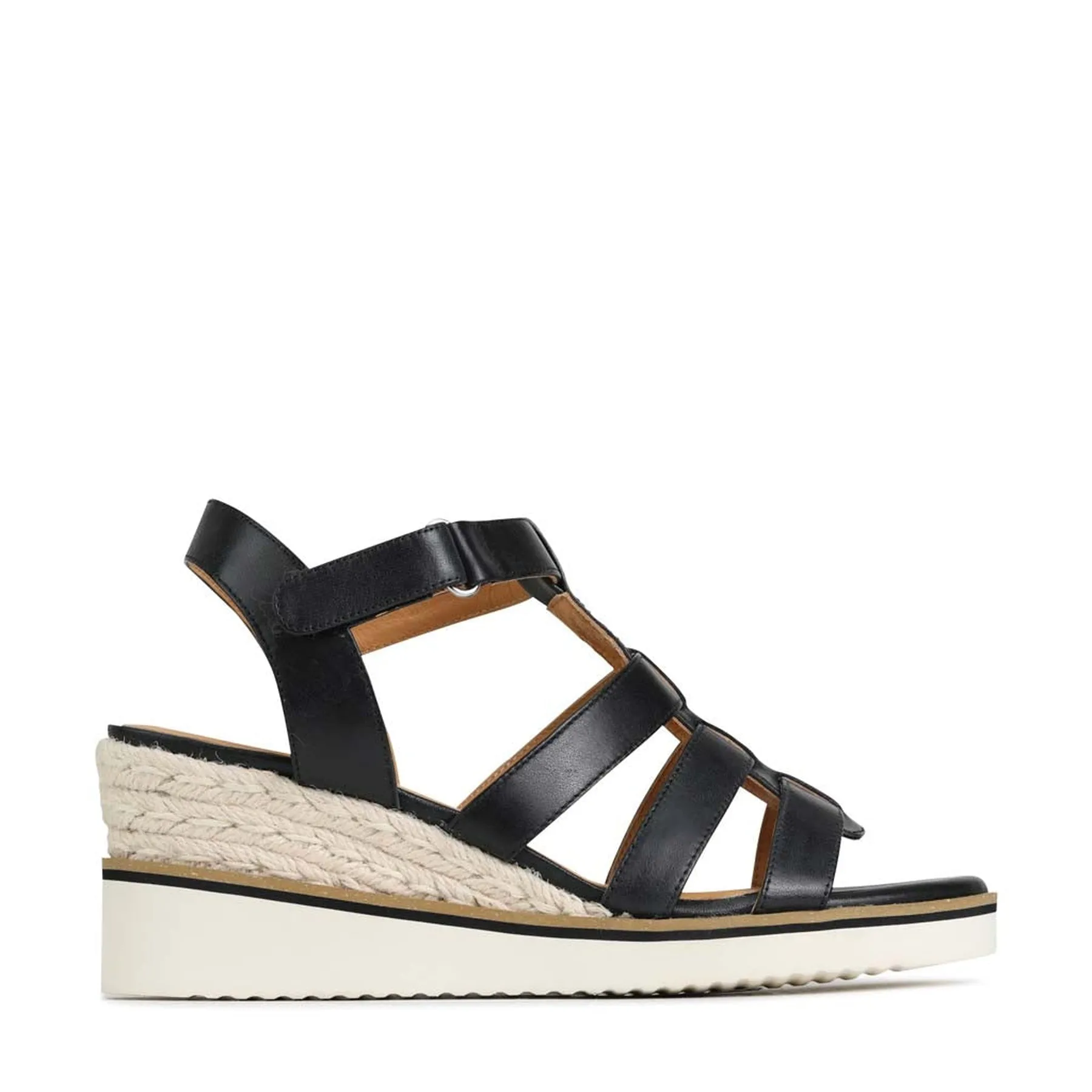 LANA LEATHER ESPADRILLES SANDALS