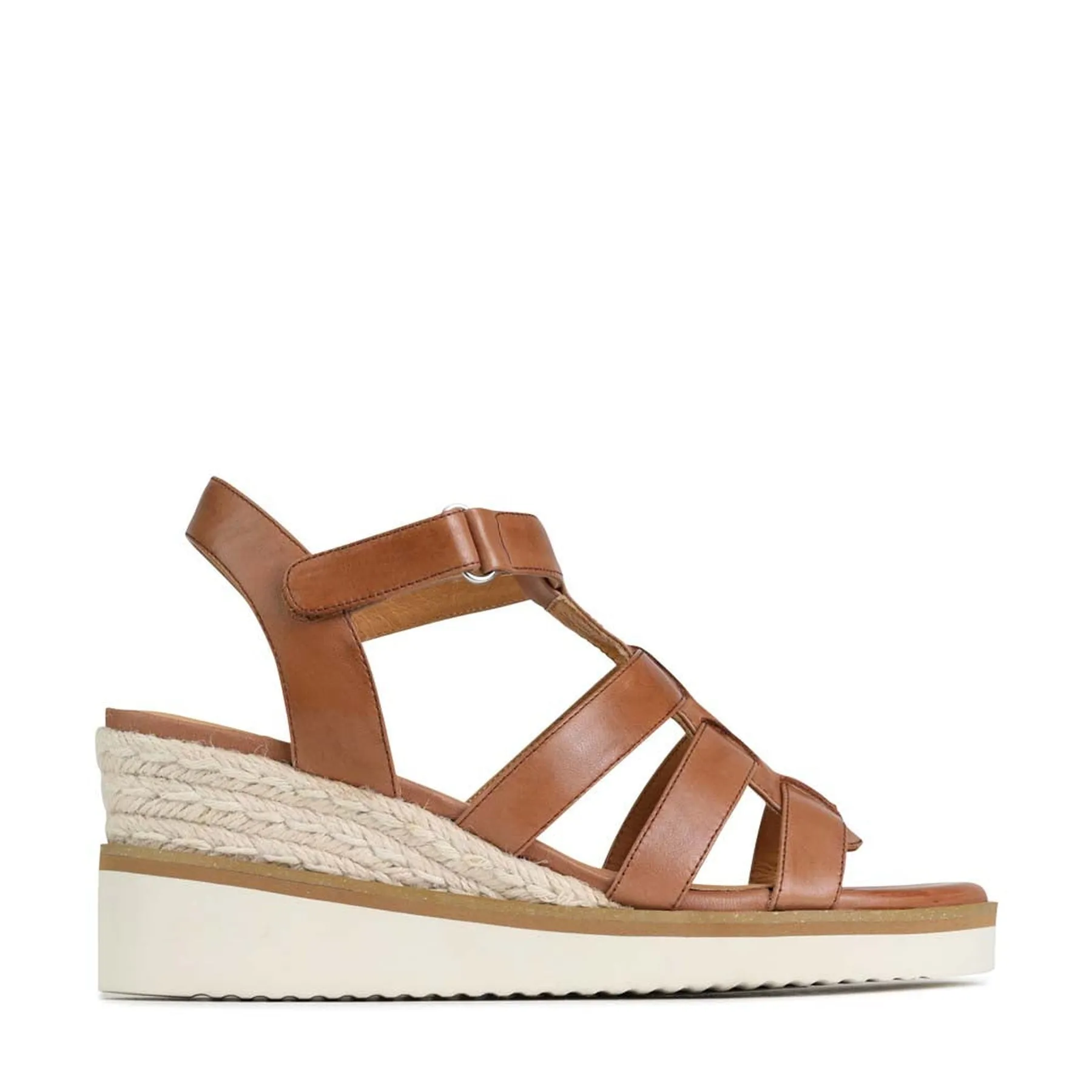 LANA LEATHER ESPADRILLES SANDALS