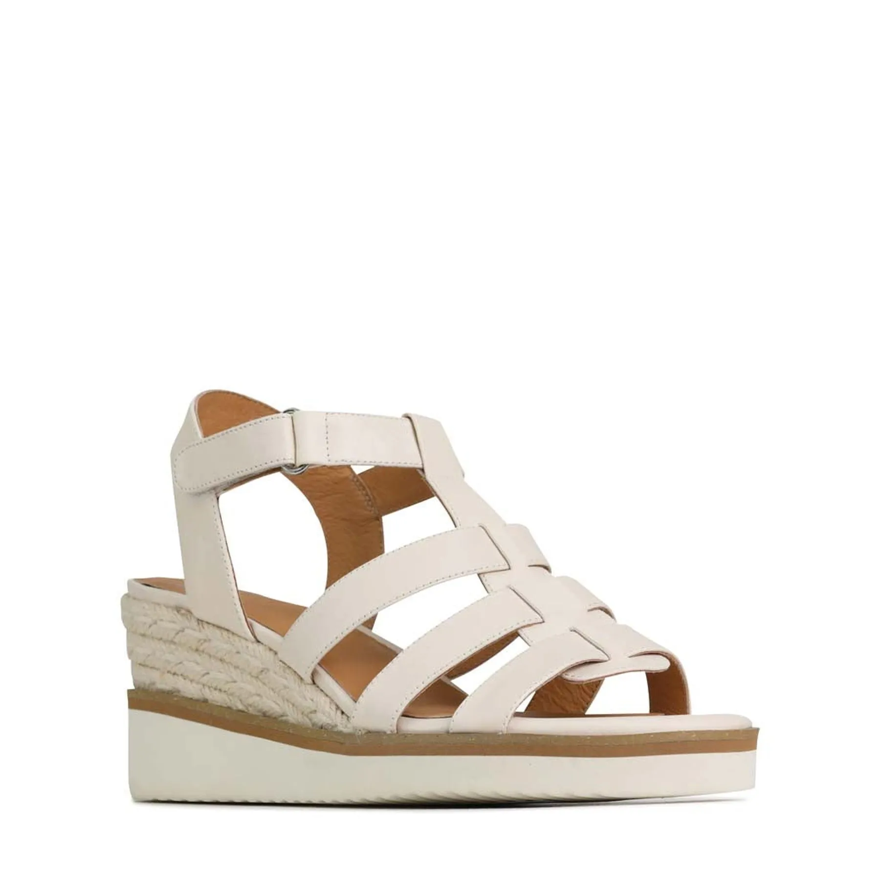 LANA LEATHER ESPADRILLES SANDALS