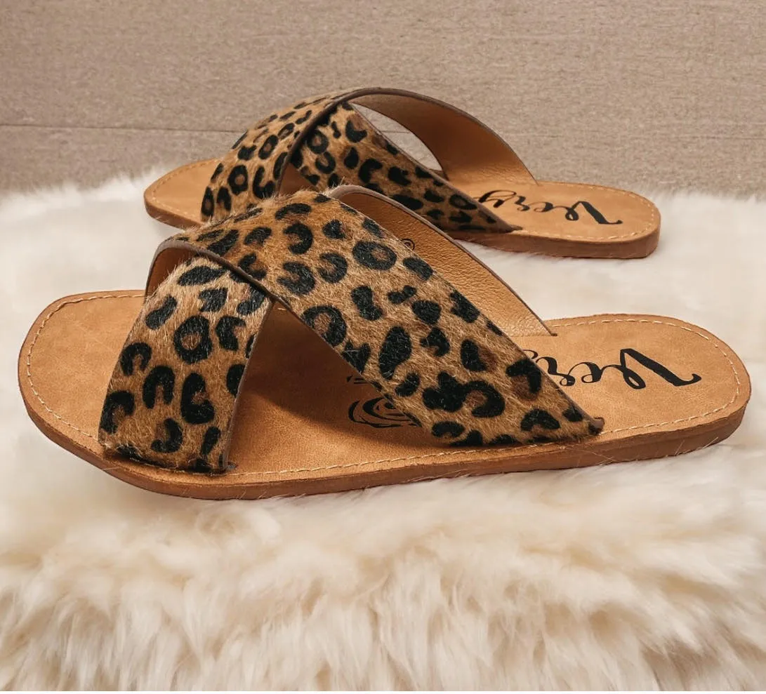 LEOPARD SEASIDE Sandals - Very G