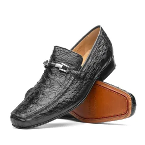 Marco Di Milano Fabro Caiman Grey Loafers