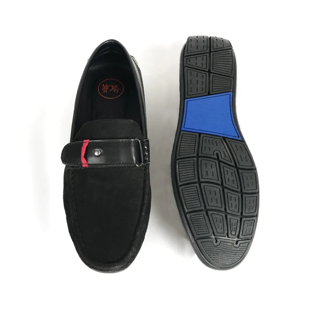 Monkstory Driving Shoes - Black