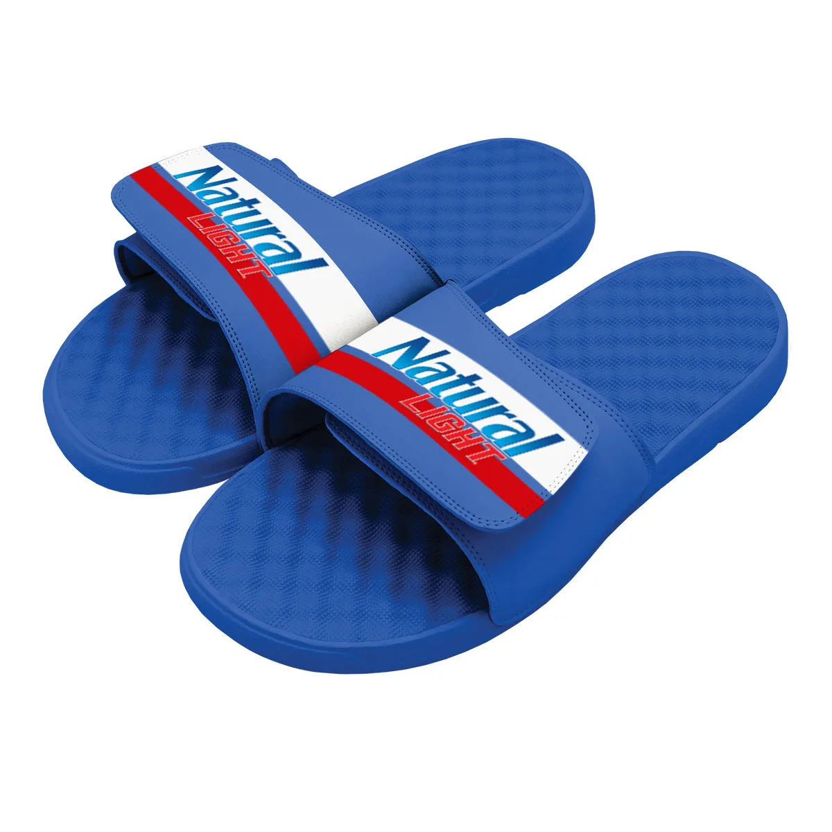 Natural Light Stripe Logo Slides