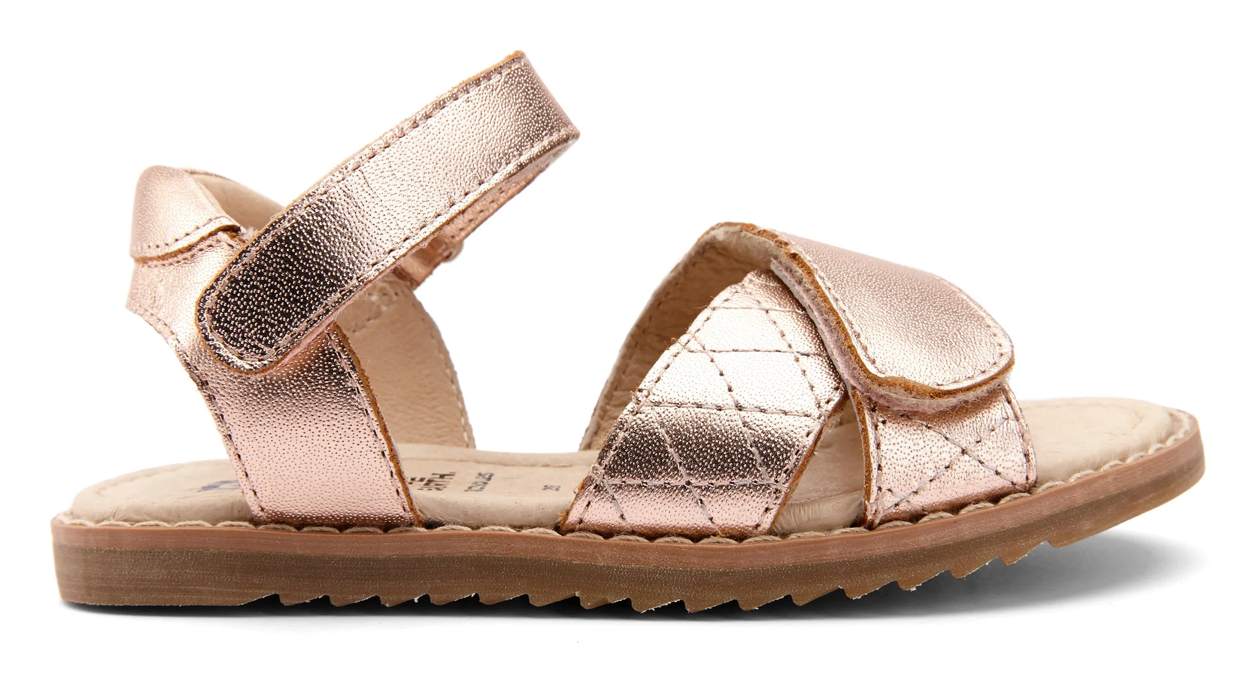 Old Soles Girl's 7027 Quilt Chique Sandals - Copper