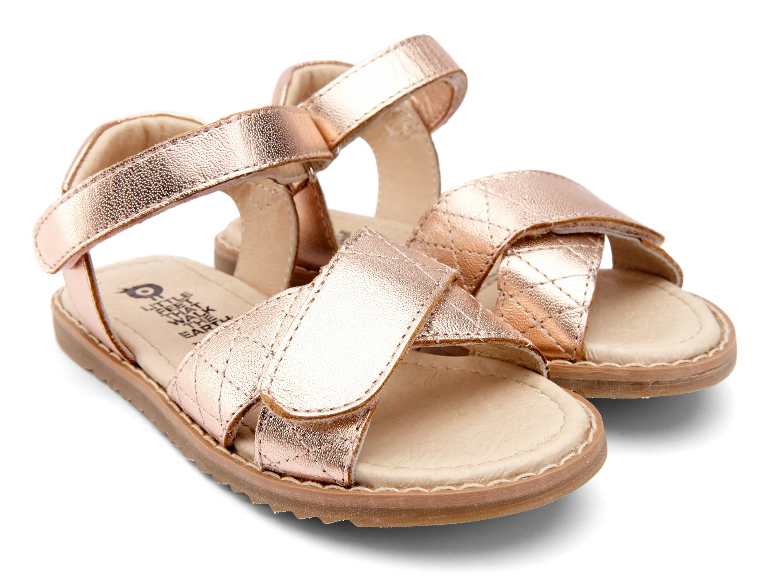 Old Soles Girl's 7027 Quilt Chique Sandals - Copper