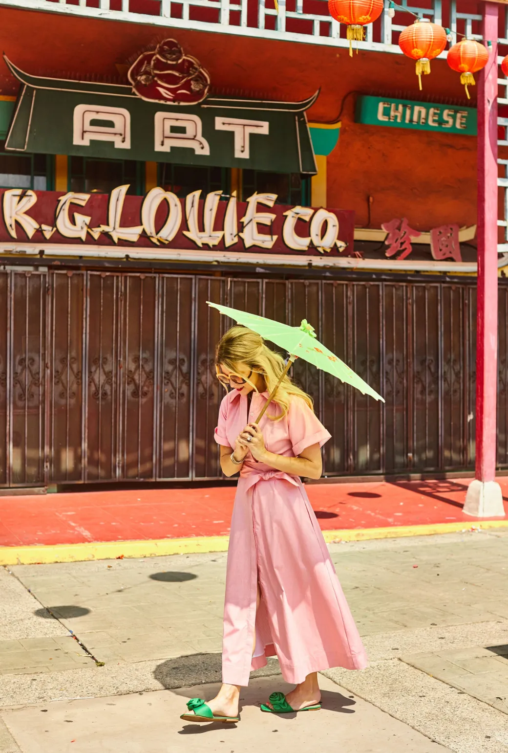 SAMPLE - The Donna Day Gown - Coral