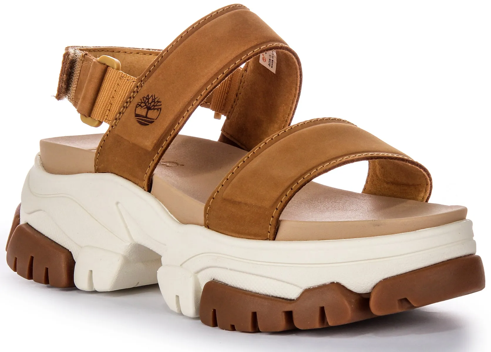 Timberland Adley Way Sandals In Wheat For Women