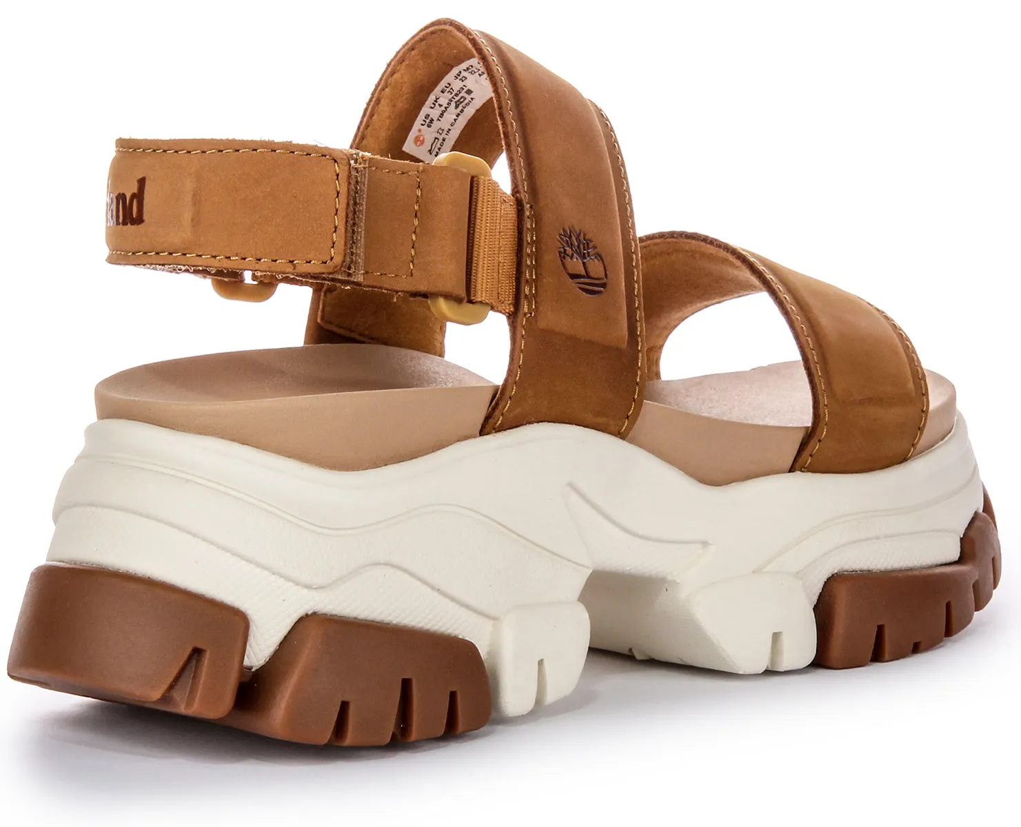 Timberland Adley Way Sandals In Wheat For Women