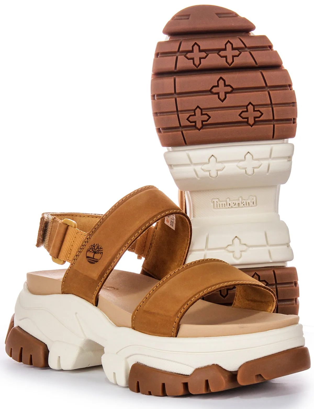 Timberland Adley Way Sandals In Wheat For Women