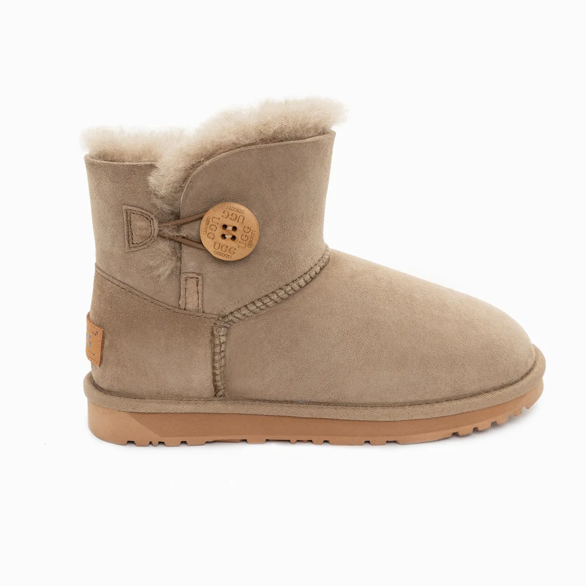 Ugg Classic Mini Button Boots (Water Resistant)