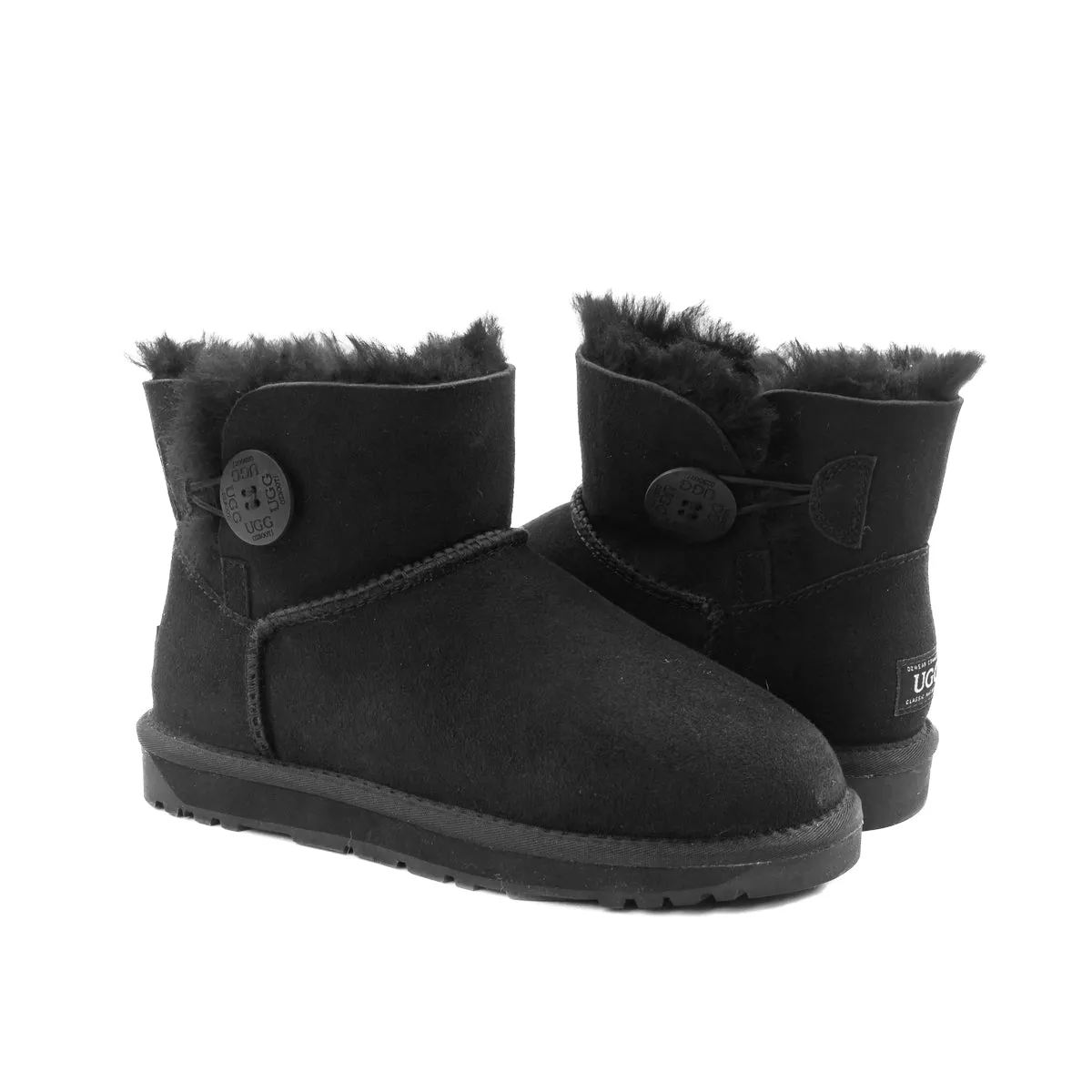 Ugg Classic Mini Button Boots (Water Resistant)