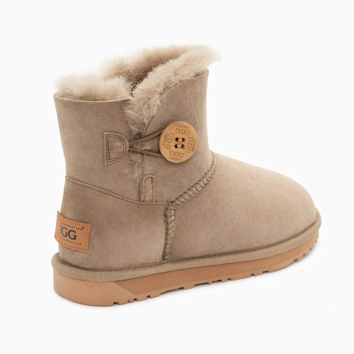 Ugg Classic Mini Button Boots (Water Resistant)